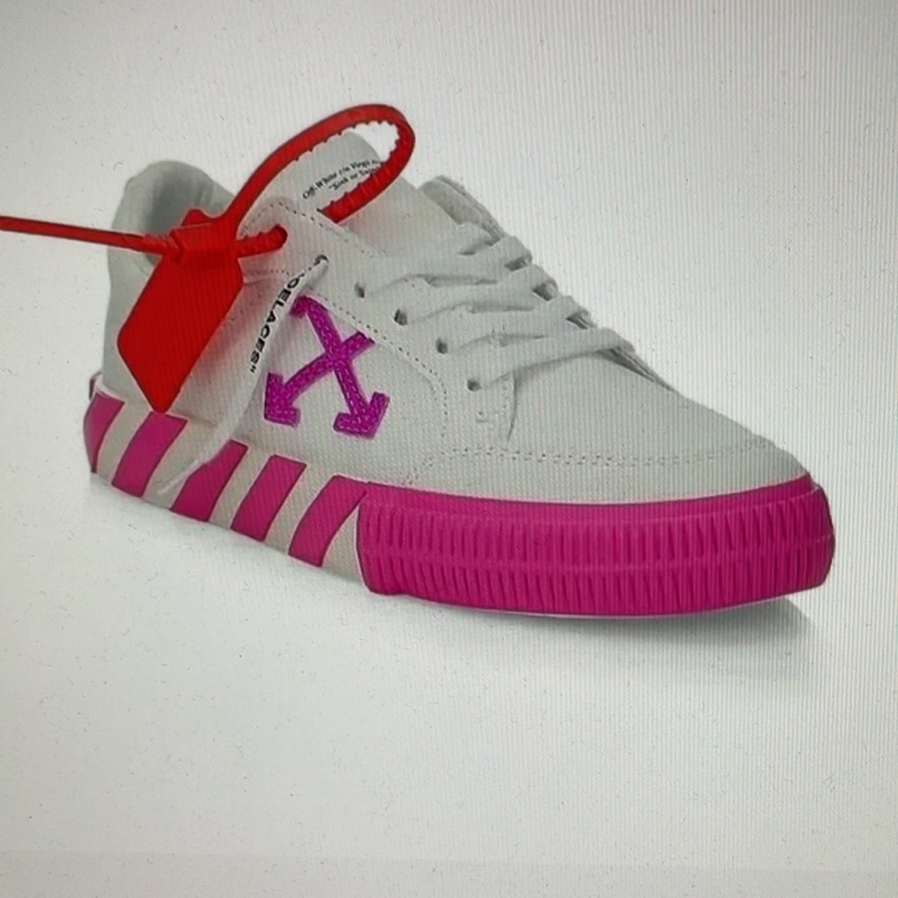 Off-White Canvas Sneakers